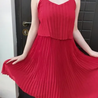 پیراهن پلیسه حریر