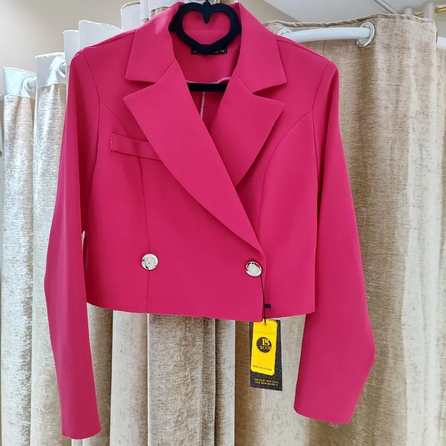 کراپ کت سرخابی