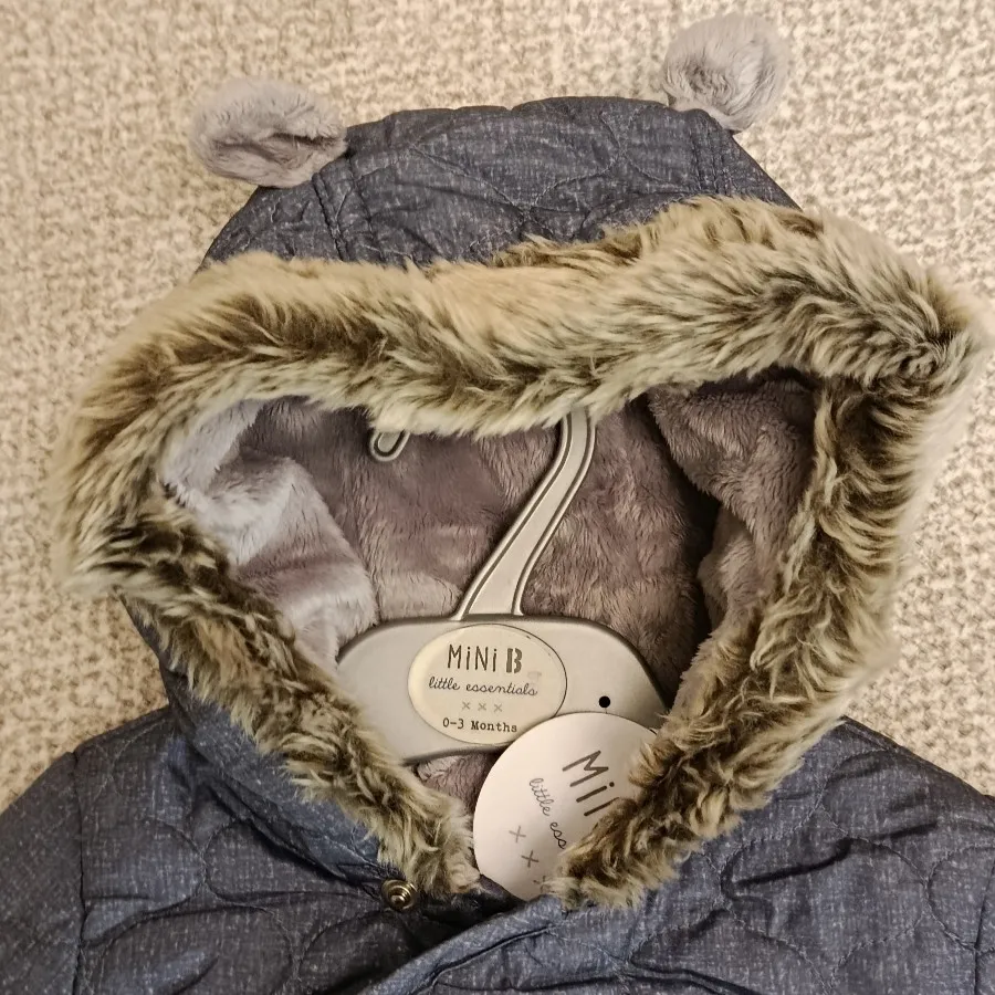 کاپشن سرهمی ضدآب با دستکش