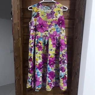 پیراهن ساحلی نخی120$