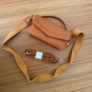 کیف عسلی طرح منگو وارداتی