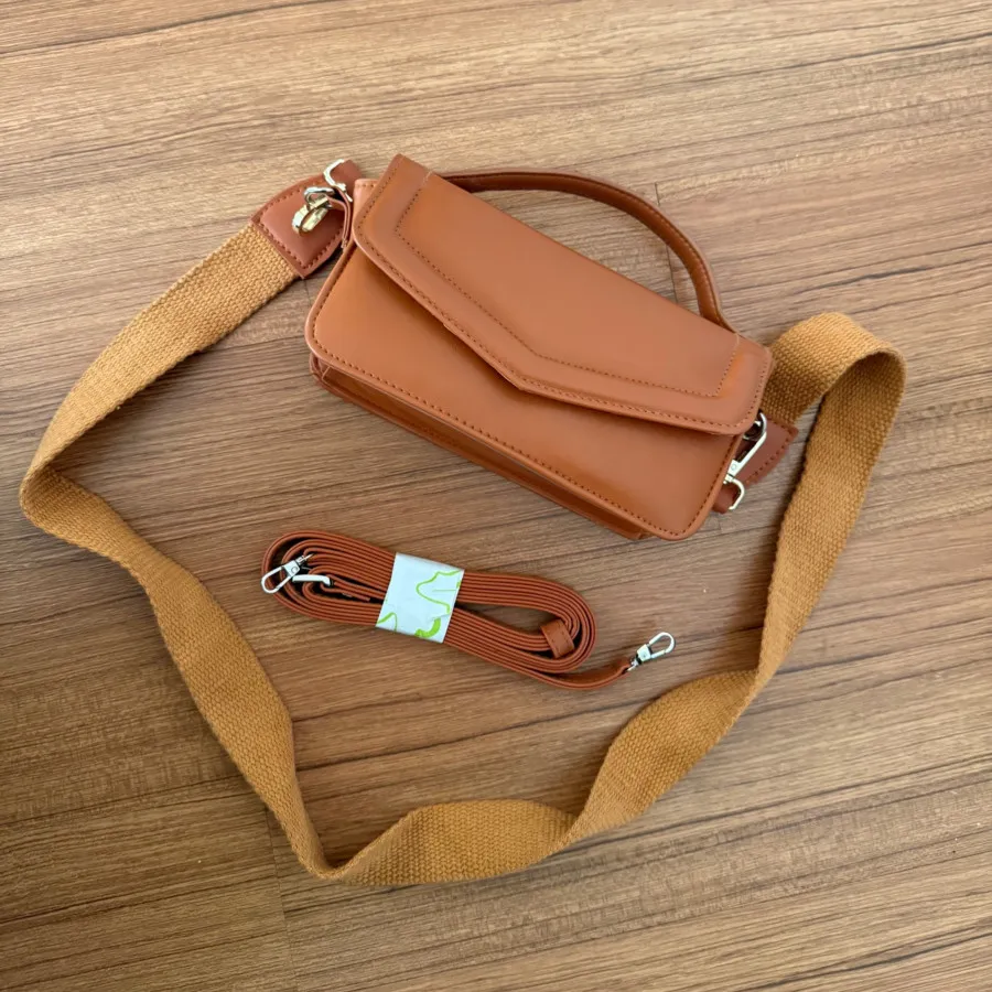 کیف عسلی طرح منگو وارداتی