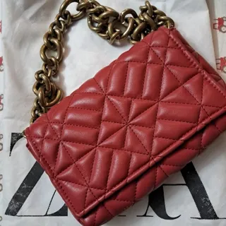 کیف قرمز zara قرمز