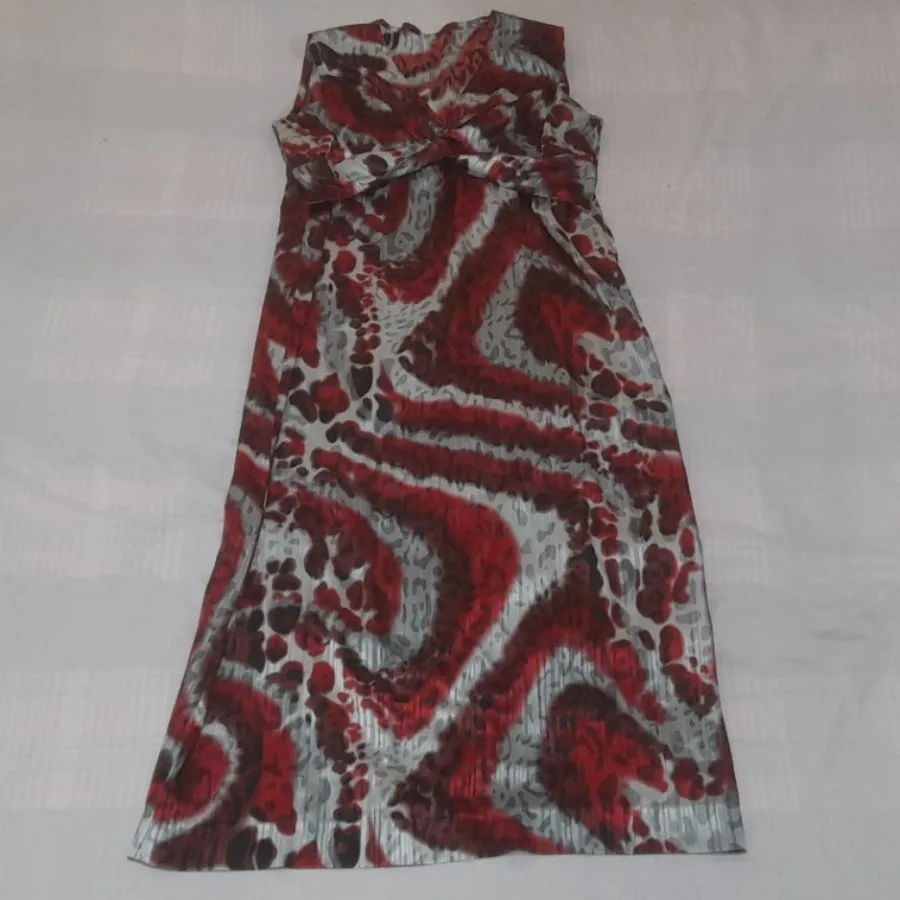 پیراهن مجلسی پلنگی زنانه