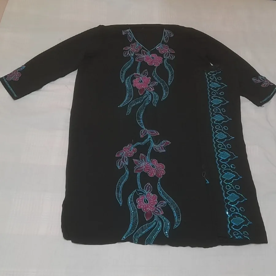 پیراهن و شال مجلسی زنانه