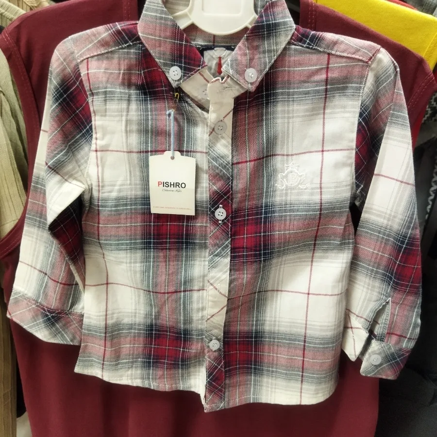 پیراهن پسرانه 4خونه