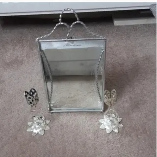 آینه شمعدان قدیمی