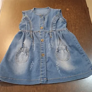 پیراهن جین دخترانه