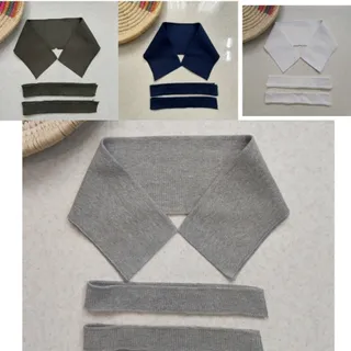 ست یقه آماده  و مچی