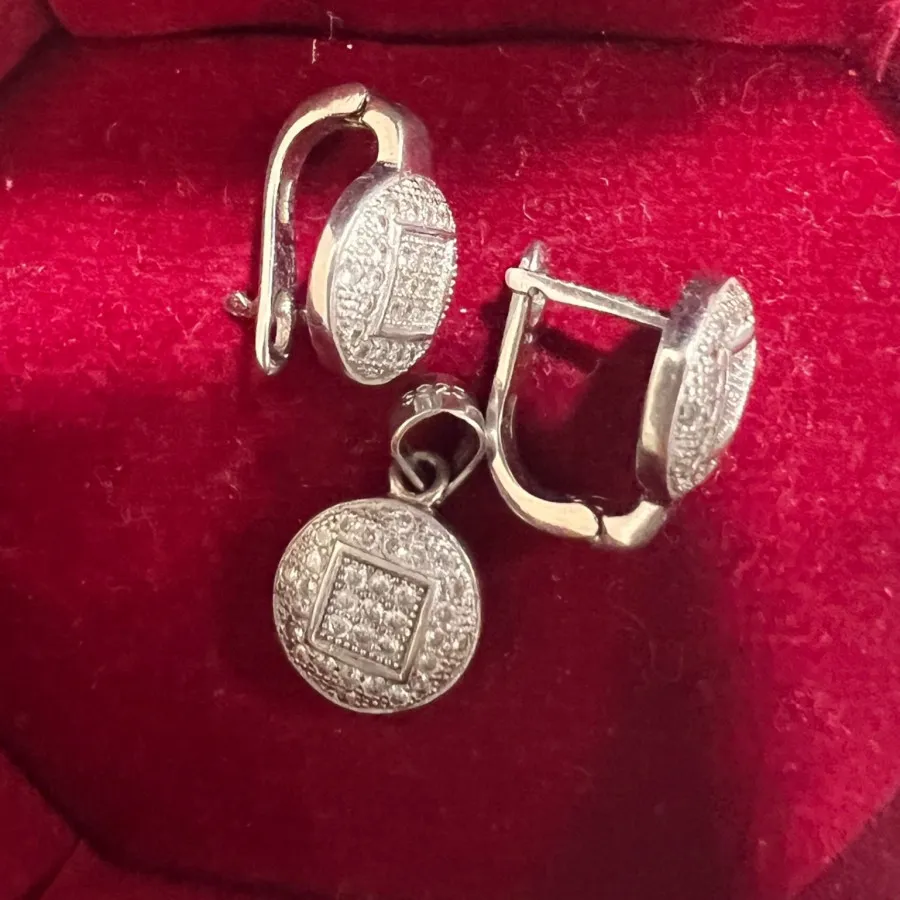 نیم ست نقره