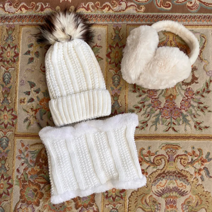 ست کلاه و شالگردن رینگی