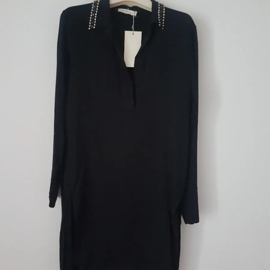 شومیز مشکی نخی