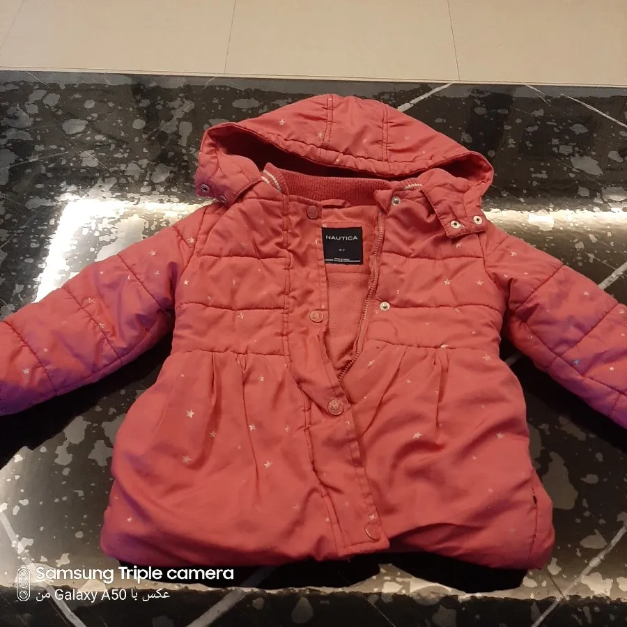 کاپشن دخترانه صورتی