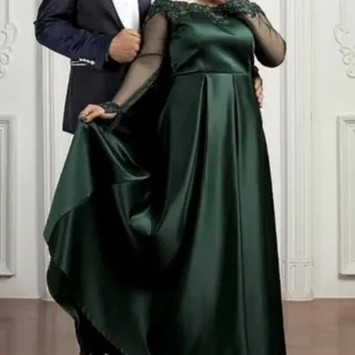 لباس مجلسی یقه قایقی