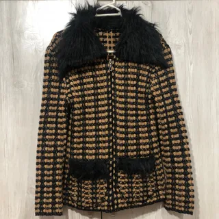 ژاکت بافت خزدار