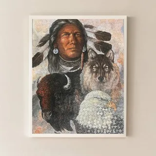 تابلو سرخپوست