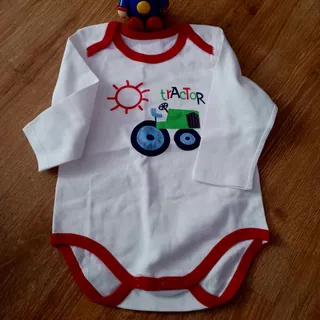 بادی آستین بلند نوزادی