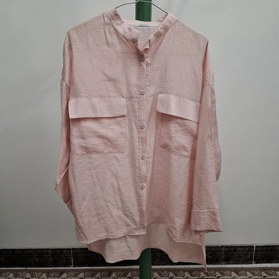 مانتو صورتی گلبهی