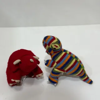 عروسک بافتنی جغجغه ای