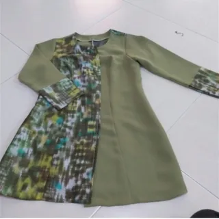 مانتو کتی کرپ و ژاکارد