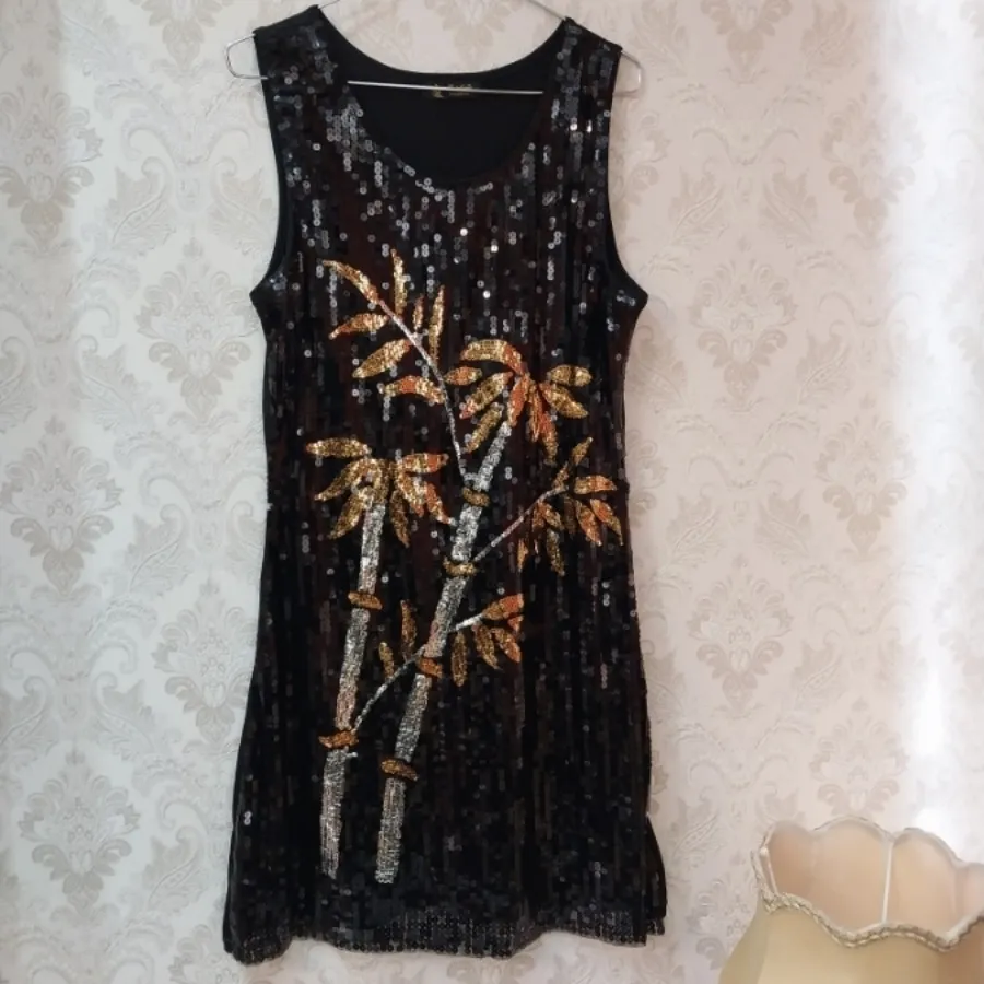 لباس مهمونی پولکی