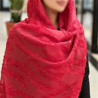شال یاخما قرمز