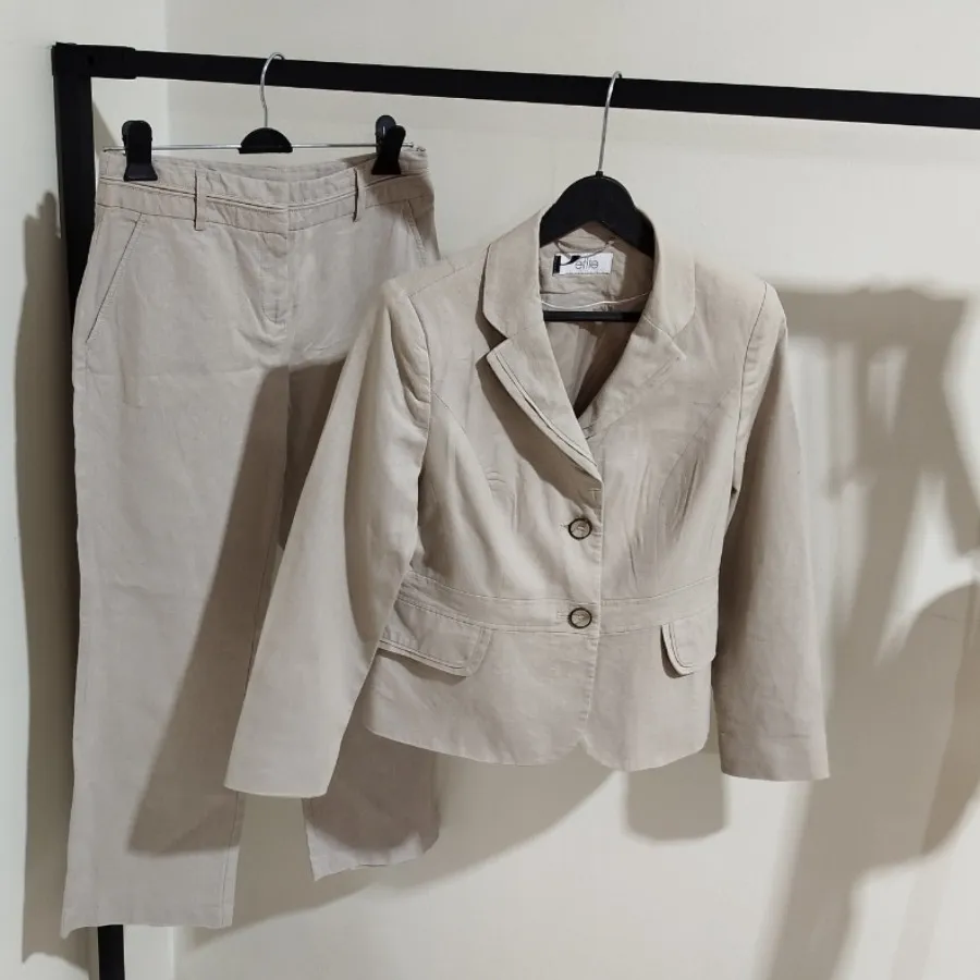 کت و شلوار لینن