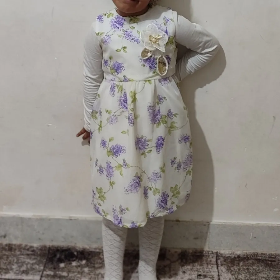 پیراهن مجلسی حریر شیشه ای