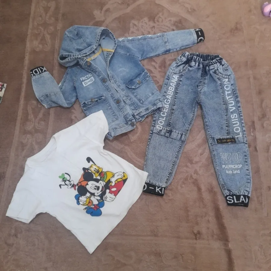 سه تیکه جین