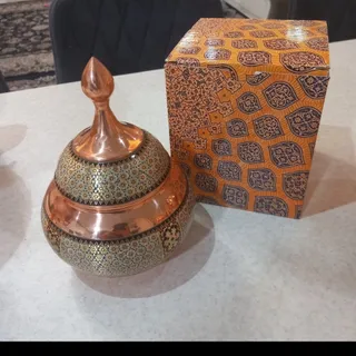 شکلات خوری مس و خاتم