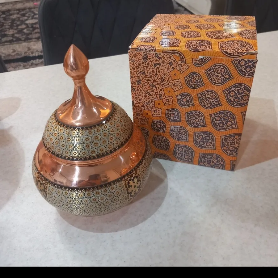 شکلات خوری مس و خاتم