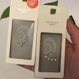 پرسینگ گوش نقره