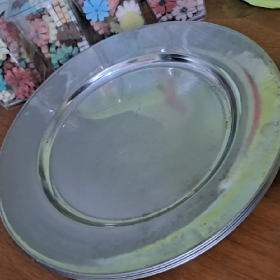 بشقاب  استیل