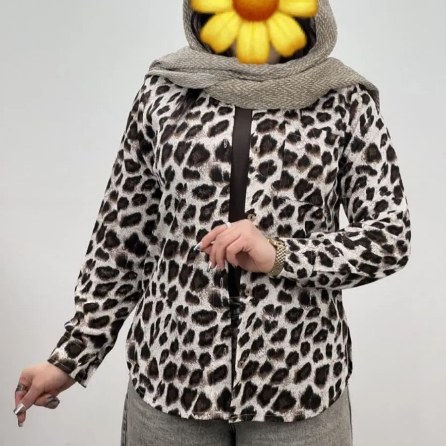 شومیز مانتوی پلنگی