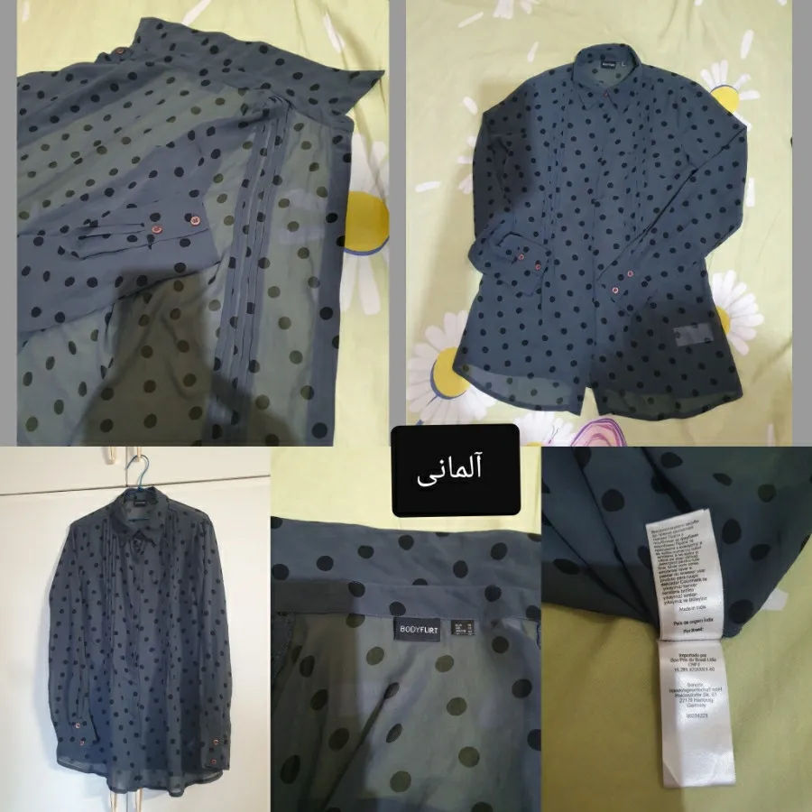 شومیز آلمانی حریر سایز 42