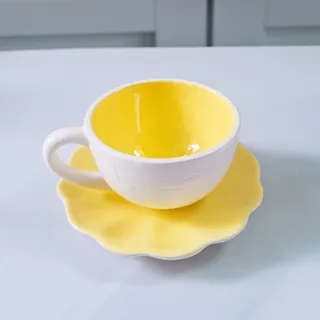 فنجان و زیری سرامیکی