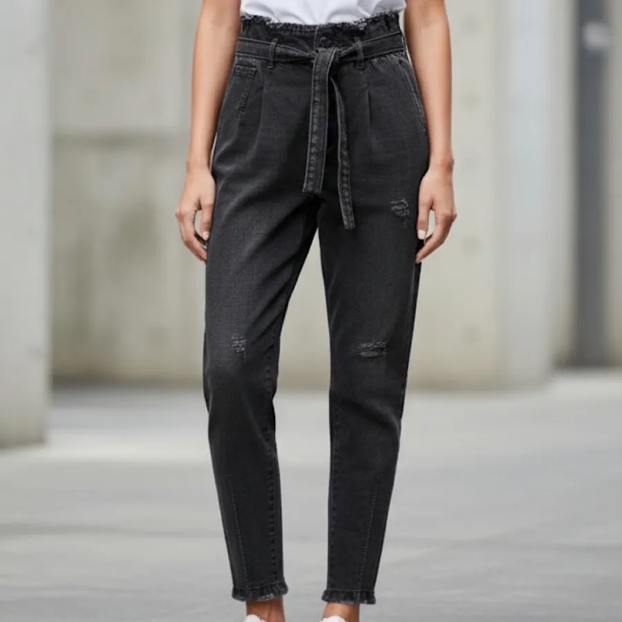 شلوار جین مام فیت برند