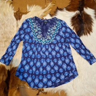 شومیز نخی هندی 100