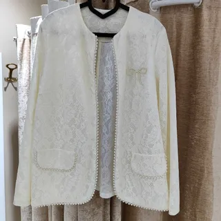 کت دانتل مرواریدی