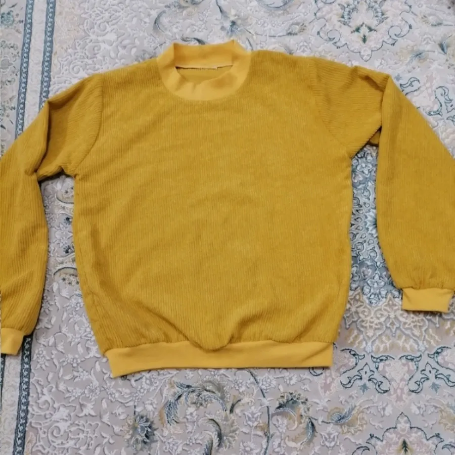 بلوز مخمل کبریتی