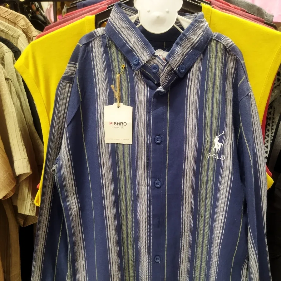 پیراهن آستین بلند پسرانه