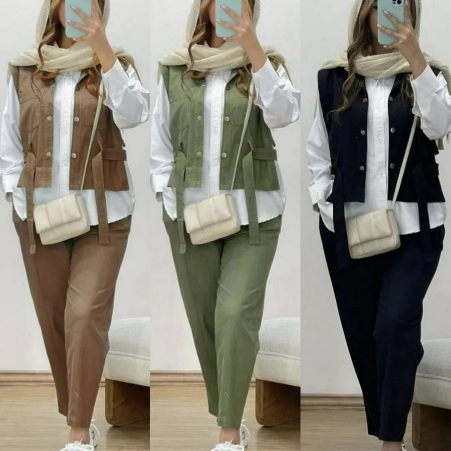 شومیز شلوار جلیقه