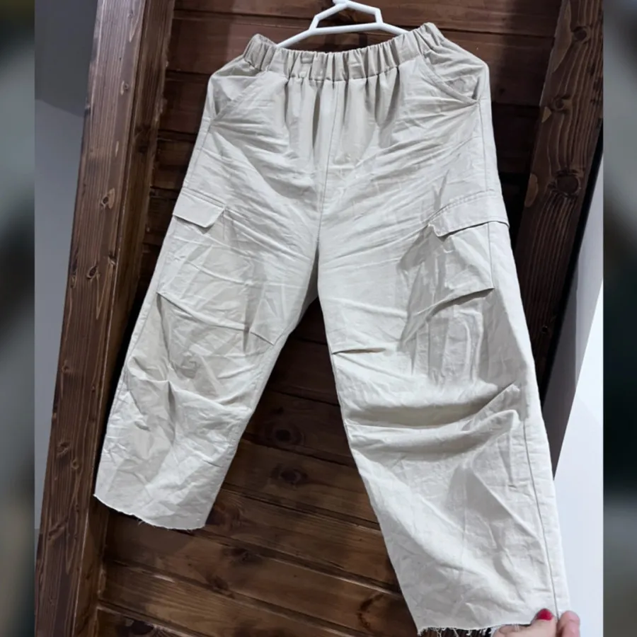 شلوار کتان وارداتی