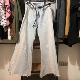 شلوار جین فول بگ شافل