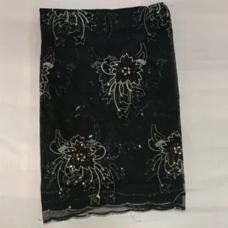 پارچه مجلسی مشکی نقره ای