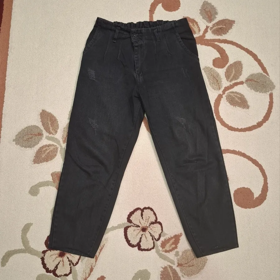 مام استایل جین ذغالی