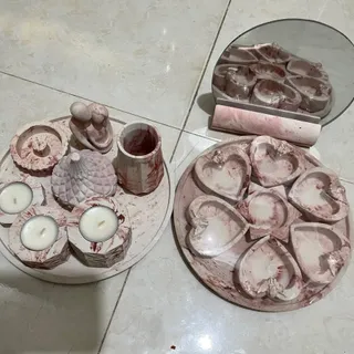 ست هفت سین وست شمع باهم