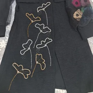 مانتو جواهردوزی منجوق دوز