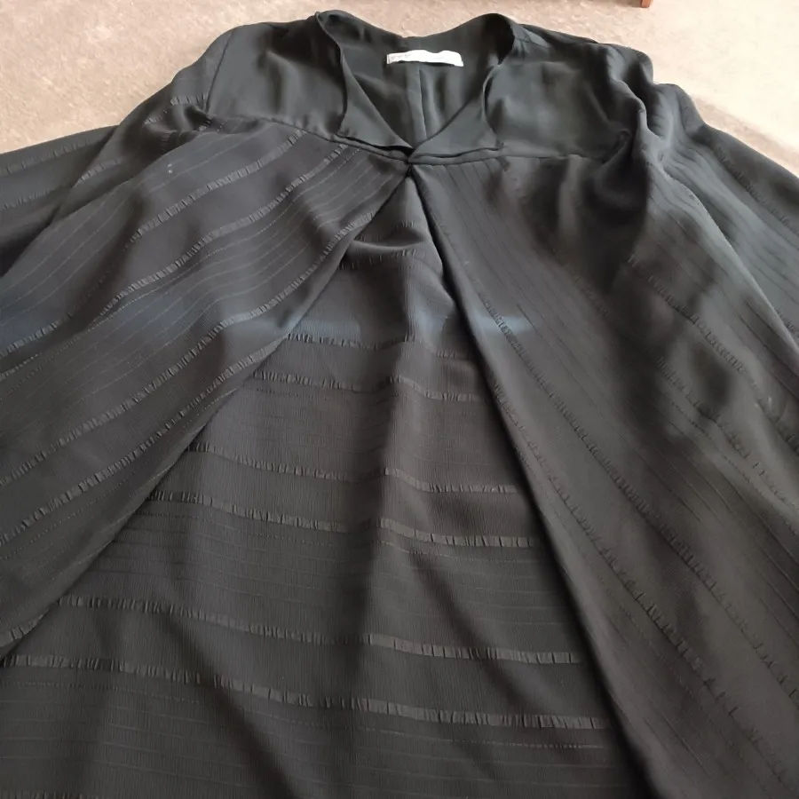 مانتو مشکی مزونی