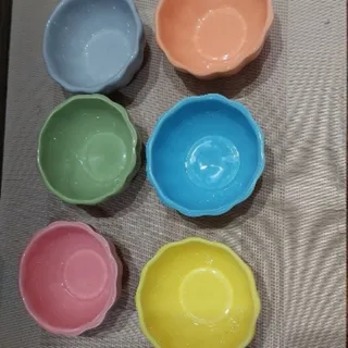 پیاله سرامیکی رنگی